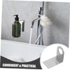 SHOWERORO Stainless Steel Soap Dispenser Holder Wall Mount Bathroom Organiser