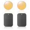 TechMatte MagGrip Metal Plate Replacement Kit for Magnetic Universal Car