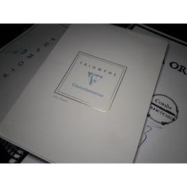 Clairefontaine "Triomphe" Stationery Tablet, Blank, A5 (5.75" x 8.25")