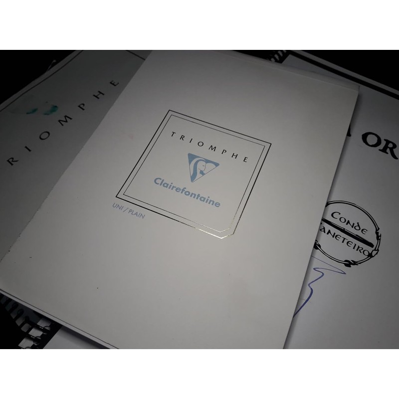 Clairefontaine "Triomphe" Stationery Tablet, Blank, A5 (5.75" x 8.25")