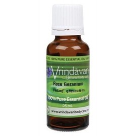 VRINDAVAN Essential Oil (100%) Rose Geranium 25ml