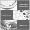 sourcing map 24Pcs Air Vents Circular Flat Soffit Vent 19mm/0.7"
