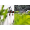 Gardena 8193 Two-Way Garden Hose Splitter with Flow Control Valves,