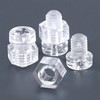 Qrity Pack of 20 Screws and Nuts Kit, M6 x