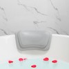 Lonkenn Bath Pillow, Ergonomic Bath Pillow, Stylish PU Bath Pillow