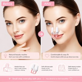 Silicone Nose Shaping Clip Set for Beauty Routines – Portable Cosmetic Nose Tool for Men & Women