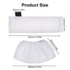 Eagles Steam Mop Replacement Pads (5 Mop Cloth and 5