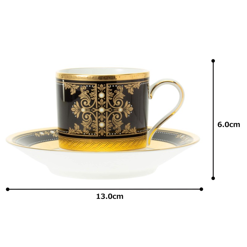 Noritake Noritake Coffee Cup & Saucer 125cc Evening Majesty Bone