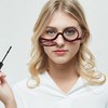 Aisi Magnifying Makeup Glasses Eye Make Up Spectacles Flip Down