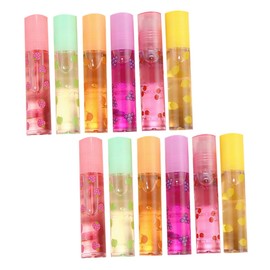 TOVINANNA Cute Lip Gloss 12 Pack Lipgloss Moisturizing Lipstick for Women Colorless Lip Protector