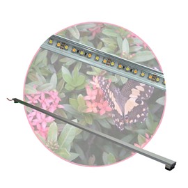 Rainforest Terrarium, Set 1: 1x LED Lighting 40 cm + Accessories, LED Light Bar, LED Tropical Plant Light