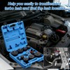 9-Piece Turbocharger Charge Air System Adapter Set Intercooler Pressure Kit
