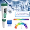 5-in-1 Water Quality Tester - TDS/PH/Temp/Salt/EC Meter - High-Precision Chip