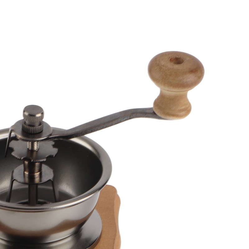 Manual Bean Grinder Household Mini Retro Style Coffee Milling Machine