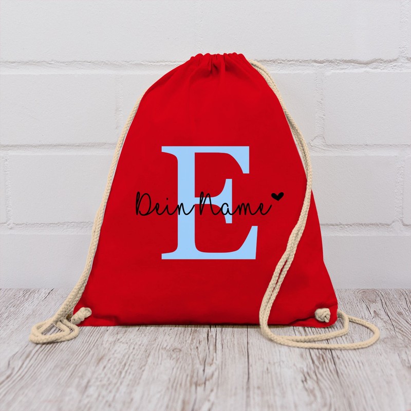 Geschenk mit Namen personalisiert by Shirtracer - Gym Bag Backpack