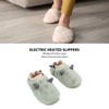 1 Pair Electric Foot Warmer USB Heating Shoes 3 Gears