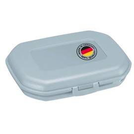 Westmark Mini 2351227B Lunch Box / Snack Box 300 ml with Click Closure Height Approx. 3.7 cm Plastic Blue