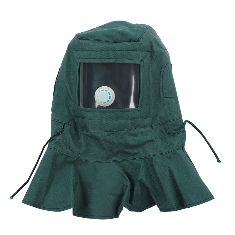 Sand Blasting Hood Industry Abrasive Sandblaster Hood Cover Shawl Cap