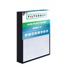 Filterbuy 20x25x4 Mini Pleat Air Filter MERV 13 HVAC Replacement