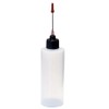 Liberty Products 2-4oz Plastic Squeeze Bottles with 1.5 inch Stainless