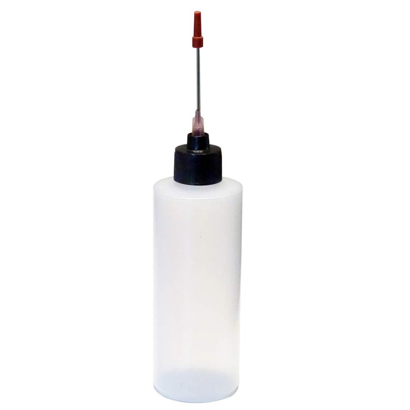 Liberty Products 2-4oz Plastic Squeeze Bottles with 1.5 inch Stainless