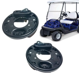 Golf Cart Brake Assembly Kit Compatible with 1996-up EZGO TXT PDS Medalist and 1993-up Yamaha Golf Carts G14 G16 G19 G20 G21 G22, 2 PCS Rear Brake Cluster for Driver Side & Passenger Side