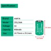 STEPMAX VARTA CR1/2 AA 3V Series Lithium Battery 950mAh Cylindrical
