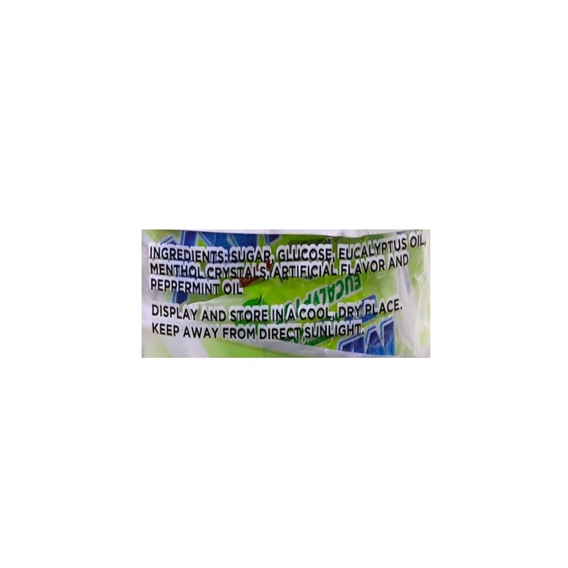 Maxx Eucalyptus Menthol Candy, 7.05oz/200g (Pack of 1)