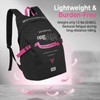 Waterproof Motorcycle Backpack, 30L Helmet Bag with Laptop Pocket, Gray