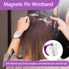 23 Pieces Hair Parting Tools Set, Magnetic Wrist Pin Holder