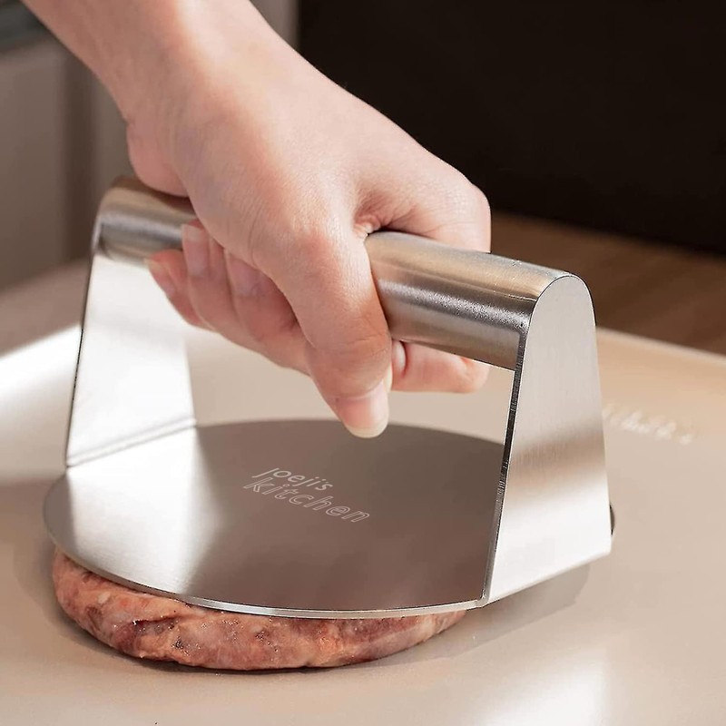 Joeji's Burger Smasher - Stainless Steel Sandwich Steak Panini Press