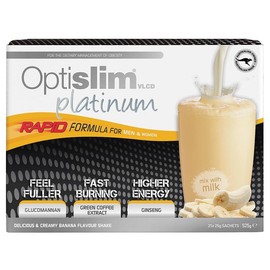 Optislim VLCD Platinum Shake Banana Sachets 25g X 21