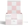 Checkered Pink Aluminum Hair Foils for Highlighting - 5"x10.75" Aluminum