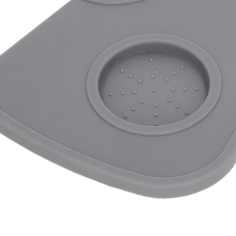 Coffee Tamper Mat Single Hole Prevent Slip Thickened Food Grade