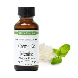 LorAnn Crème de Menthe SS, Natural Flavor, 1 ounce bottle