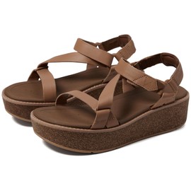 Teva Women's W Madera Wedge Sandal, Tigers Eye, 6