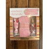 Bodycology Strawberry Cheesecake Warm and Cozy Sock Set, 3 Pieces