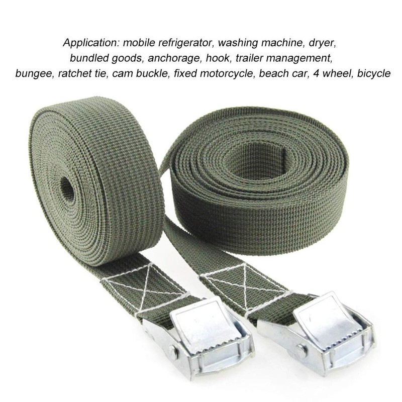 tooloflife 25 mm x 3 m Lashing Strap Cam Buckle