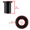 Caltric Rear Left Knuckle w/ Bearing Bushings for Polaris Scrambler