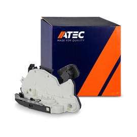 ATEC Door Lock for Central/Double Locking Front Left Compatible with Seat Alhambra, Leon, Toledo, Skoda Octavia, Rapid, Superb, Yeti, VW Beetle, Caddy, Golf, Jetta, Passat, Polo, Sharan