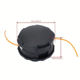 3 pcs Speed-Feed 400 Trimmer Head Fits Echo SRM-225 SRM-230 SRM-210