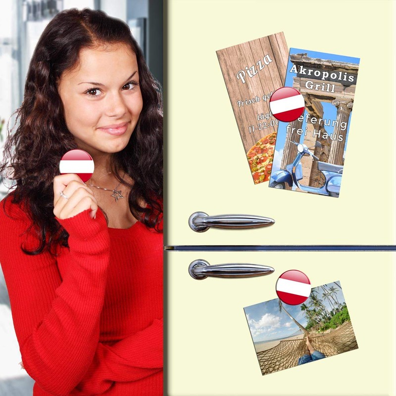 Fridge Magnet Austria Flags Magnet Countries Travel Souvenir Flag Austria