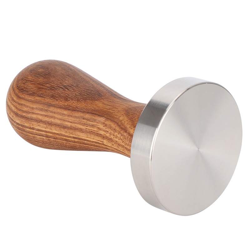 51mm Stainless Steel Wood Handle Coffee Tamper Coffee Powder Pressing