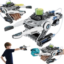 SMIESSKIDDO Robotic Mechanical Hand STEM Toy for Kids 8 9 10 11 12 13 14 | Parents Choice Award Winner | Kids Birthday Gift | DIY Engineering Kit for 8-14 Years Old Boys & Girls - White