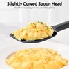 U-Taste Extra-Long 600ºF Heat Resistant Spatula Spoon: 14" Silicone Spoonula