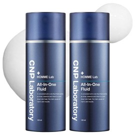 C&P Homme Lab All-in-One Fluid, 120ml, 2 pieces / 씨앤피 옴므 랩 올인원 플루이드, 120ml, 2개