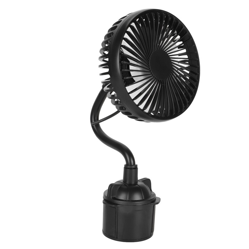 Car Fan Powerful Low Noise 3 Speeds Adjustable Portable USB