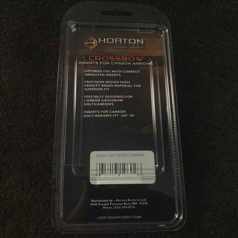 Horton archery 2 Horton Crossbow Arrow Insert Speed Carbon Arrows