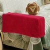 iplusmile 2Pcs Armrest Cover Elastic Sofa Armrest Protector Towels for