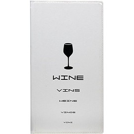 Securit® Trendy Lederoptik Weinkarte inkl. 2 dopplete Einlage für Menüs (für 8Seiten A4/A5)